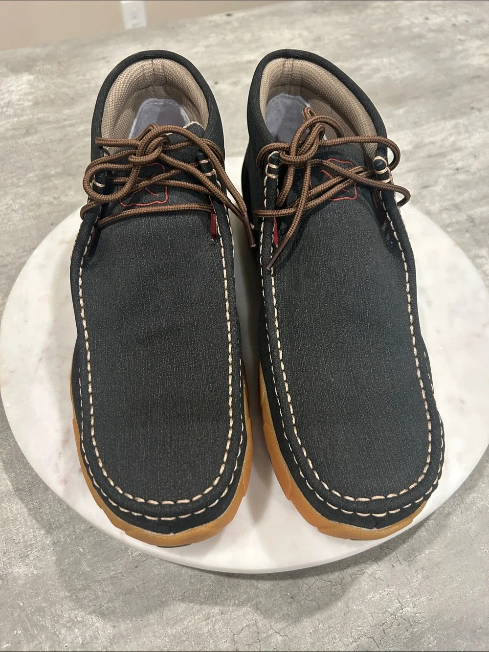 Twisted X Work charcoal Chukka Boots with Gum Sole size 10